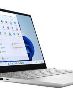 Alternative view of DELL [Windows 11 Home] 2021 Inspiron 5000 2 in 1 Laptop. 14 Touchscreen. Intel Core i3-1115G4 Processor. 12GB RAM. 1TB PCIe SSD. Remote for Work. Webcam. Wi-Fi 6. HDMI. Type-C. Backlit KB