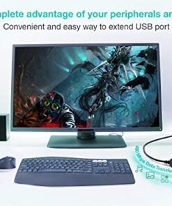 Alternative view of BlueRigger USB延長線（32FT/10M。長有源USB2.0延長線。公轉母中繼器。資料傳輸線）-適用於遊戲機。 打印機。 相機。 鍵盤。 硬碟機