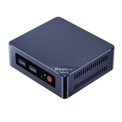 Beelink Mini S12 Pro Mini PC 迷你電腦 系統套裝 (Intel Processor N100、16GB RAM、500GB SSD、Windows 11 Pro)