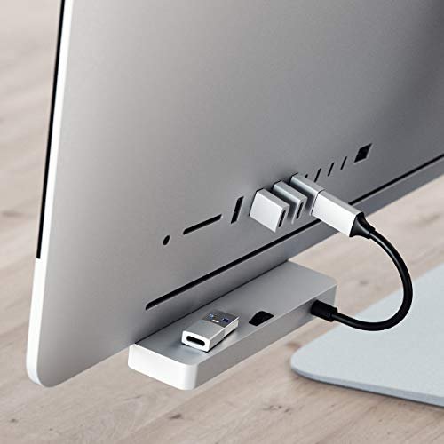Satechi Type-A到Type-C轉接器轉換器-USB-A公頭到USB-C母頭-與iMac相容。 MacBook Pro/MacBook。 筆記型電腦。 PC電腦及其他(銀色):圖片 5