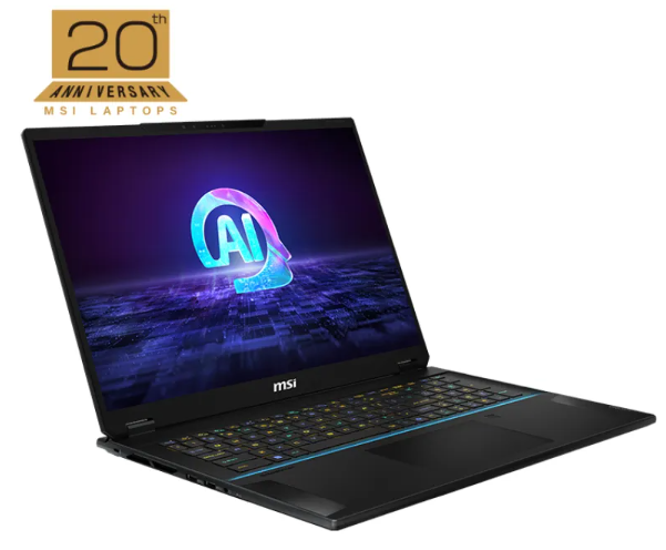 MSI STEALTH 18 AI STUDIO A1VHG 20週年特別版 Gaming Notebook 電競手提電腦 U9 185H / RTX4080 / 64GB / 2TB 18" UHD+ MiniLED 120Hz