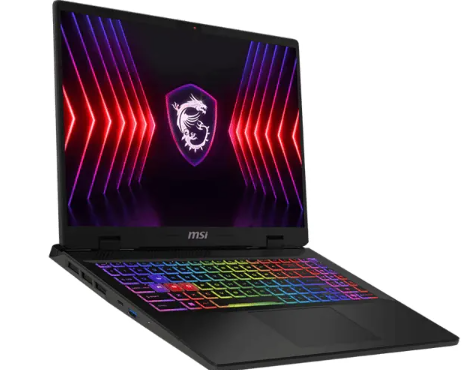 MSI 微星 Sword 16 HX 電競手提電腦 (16吋 / QHD+ (2560 x 1600) 240Hz / Core i7-14650HX / GeForce RTX 4070 / 16GB DDR5 / 1TB SSD / WiFi 6E / Windows 11 Home) - B14VGKG